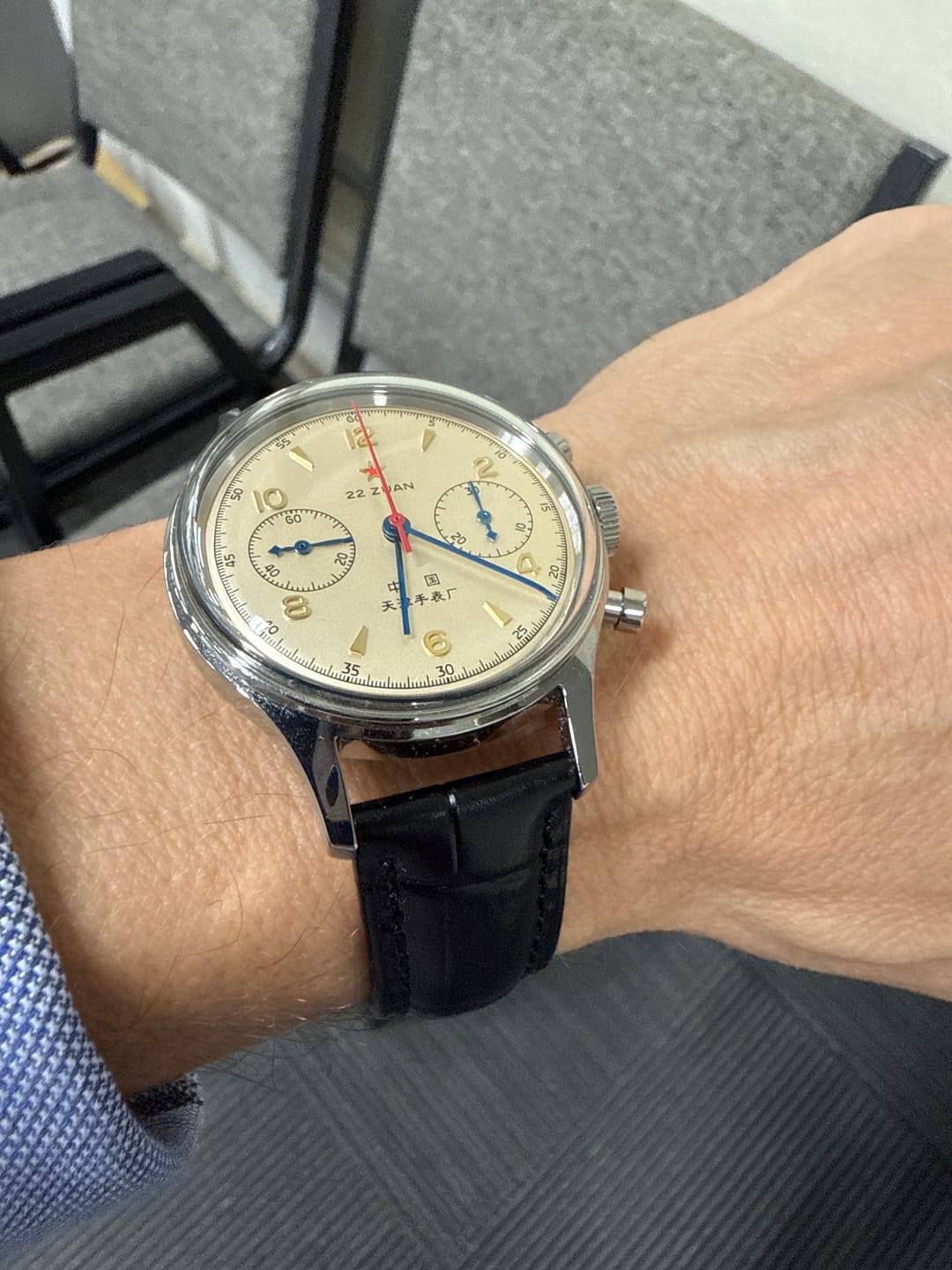 Customer photo review of Leather Strap | Original | Pin Buckle | 18mm/20mm/22mm