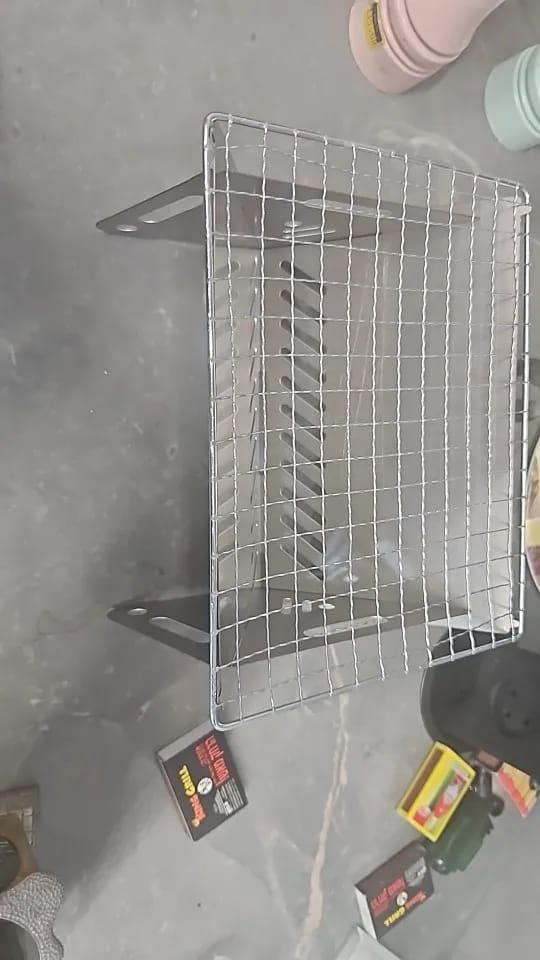 Customer photo review of Klappbarer Edelstahl-BBQ-Grill