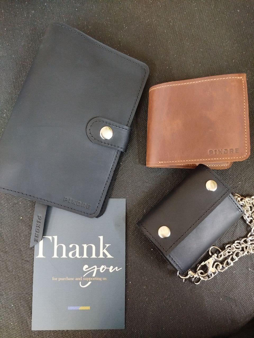 Customer photo review of Wallet Trifold