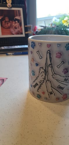 Customer photo review of Beste Hunde Mama 3D Optik - Individuelle Tasse