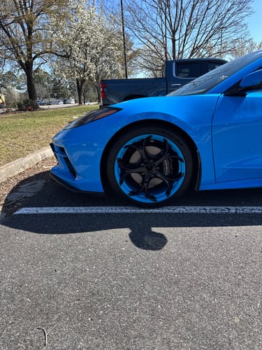 Customer photo review of CUSTOM 1 PIECE FORGED WHEELS:  RV-MS016