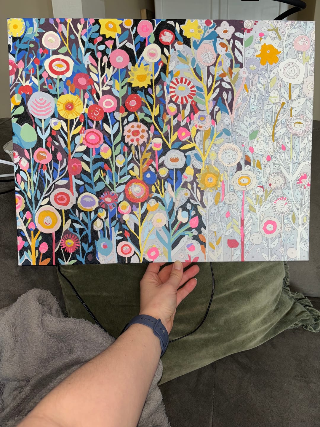 Customer photo review of Blooming Fabric