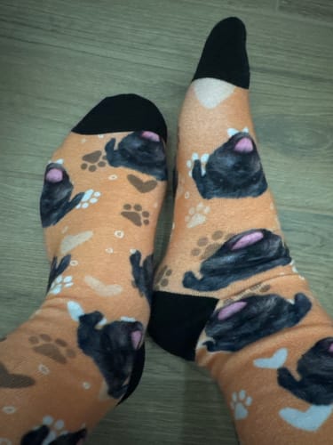Jocelyne S. review of Dein Foto - Individuelle Socken image 1 out of 1