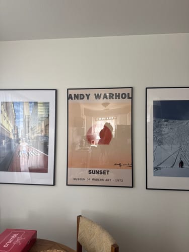 Customer photo review of ANDY WARHOL SUNSET