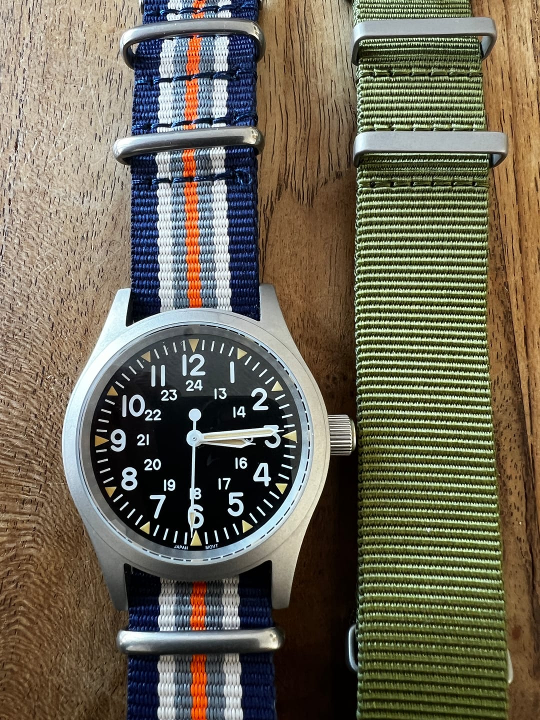 Customer photo review of The "Daily Beater" Field Watch