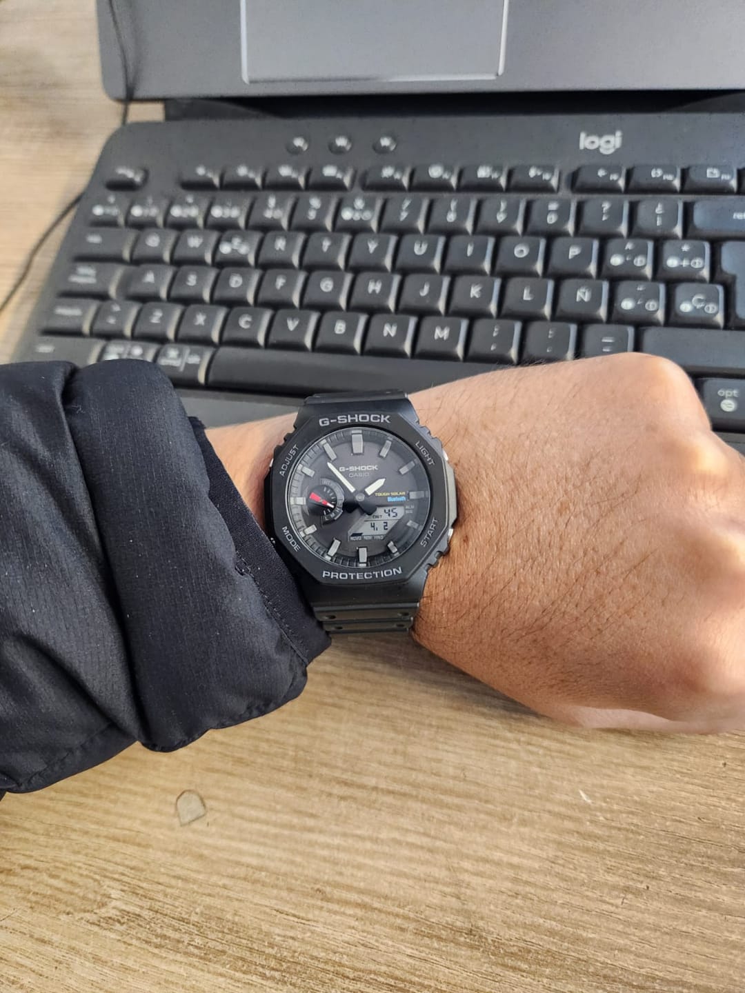 Customer photo review of Reloj Casio G-Shock Tough Solar "Casioak" GA-B2100-1AJF Bluetooth JDM