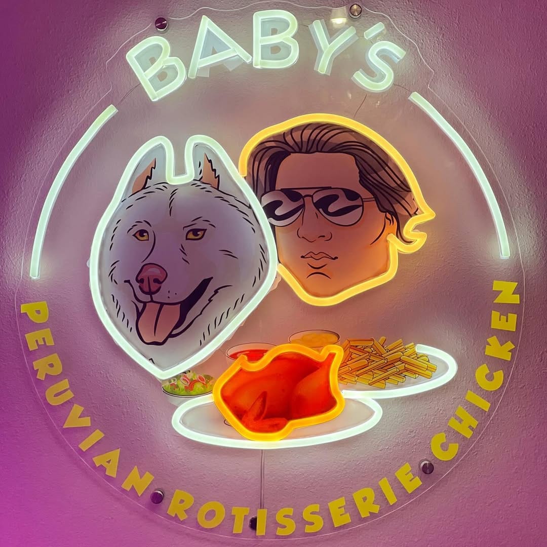 Customer photo review of Custom Neon Signs