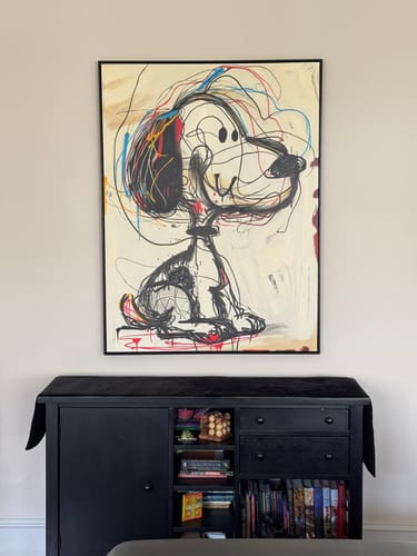 Customer review photo for Abstract Graffiti Art #GA051