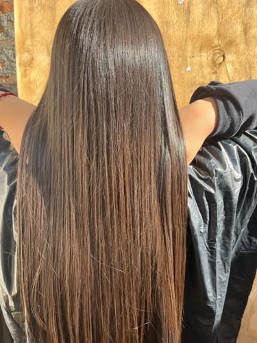 Customer photo review of Kit Alisado Profesional 1 Litro