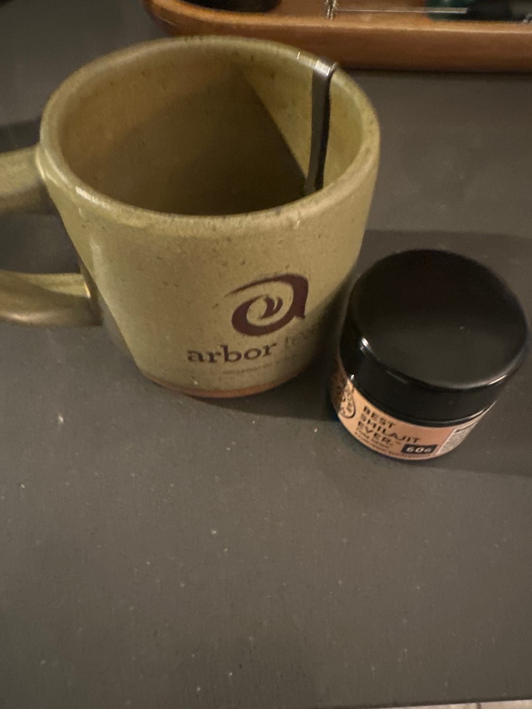 Customer photo review of Shilajit Stainless Steel Spoon
