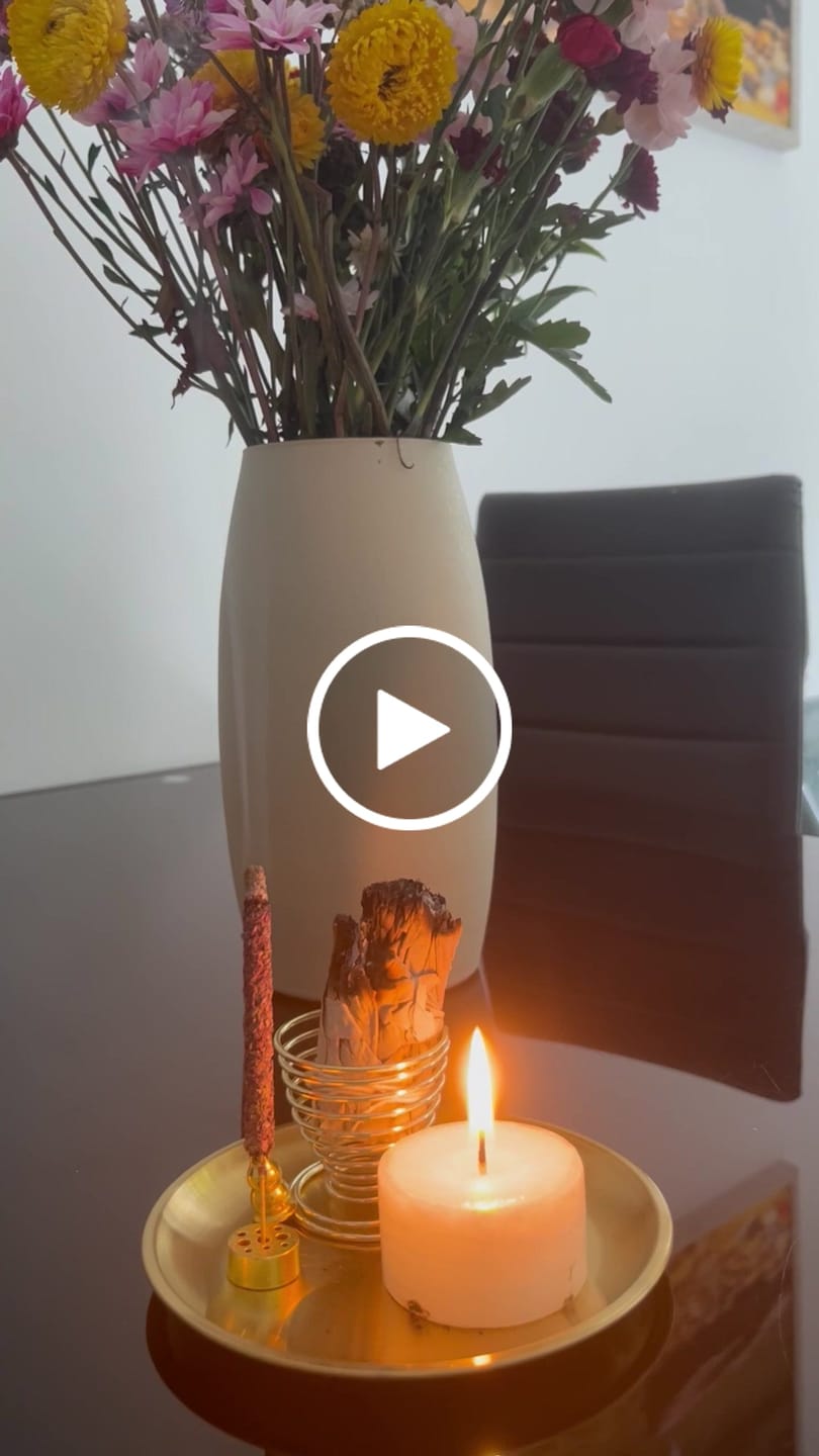 Customer video review of Incienso artesanal Lavanda palo santo
