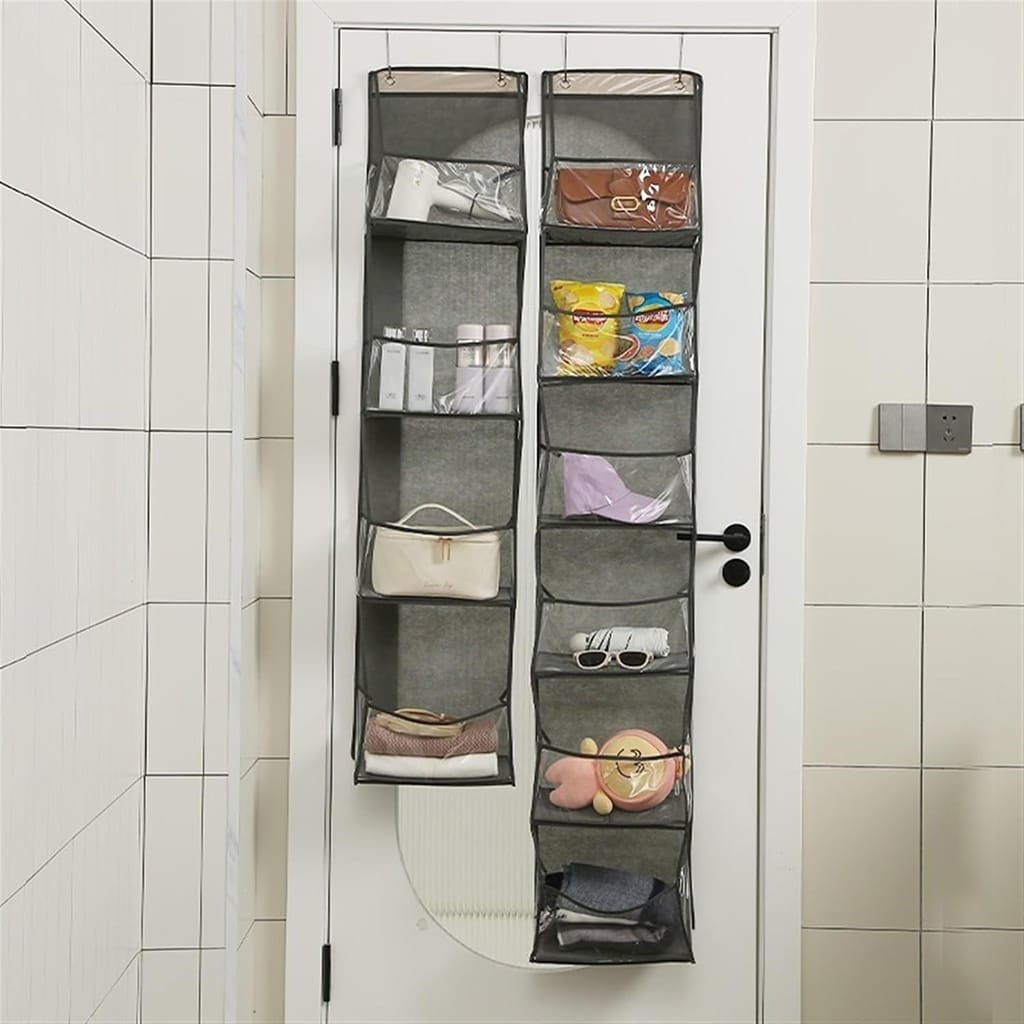 Customer photo review of Hanging Quilting Storage Shelves