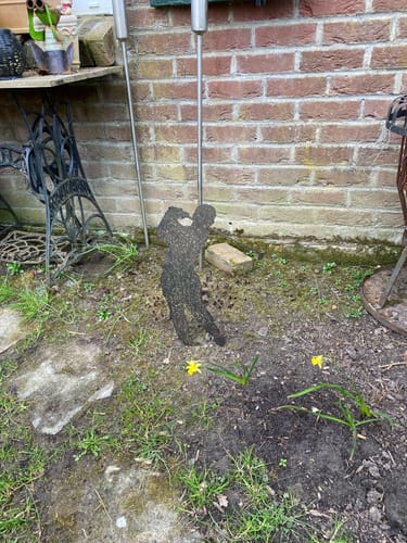 Customer photo review of Gartenstecker Golfer