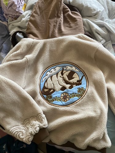 Customer photo review of The Bison Zipper Hoodie Preorder