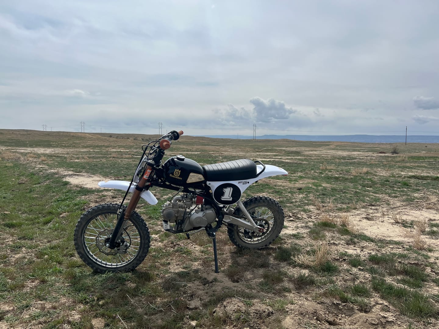 Customer photo review of Buscadero™ BSX 140 Pit Bike