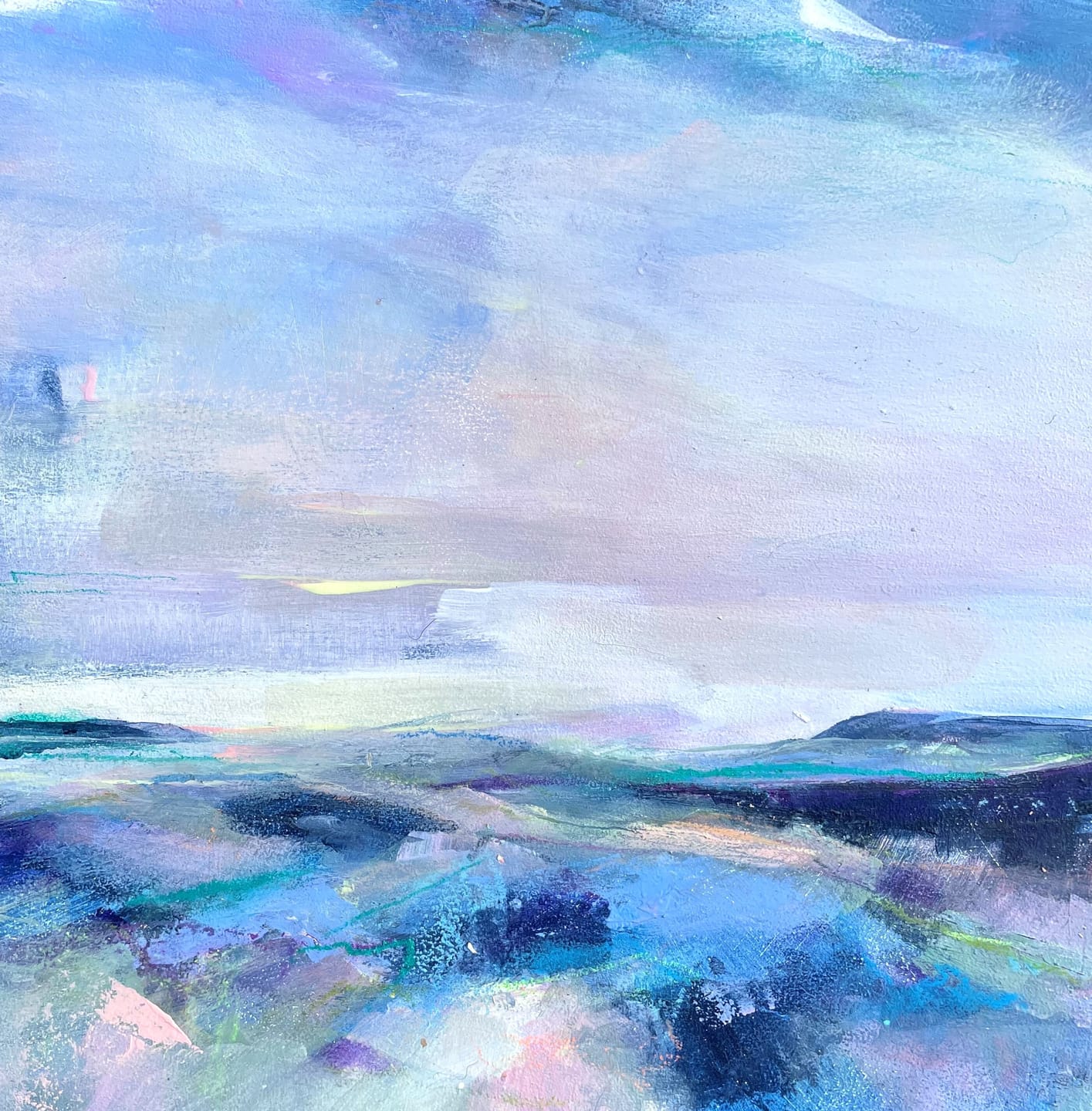 Customer photo review of Square Giclée Art Print