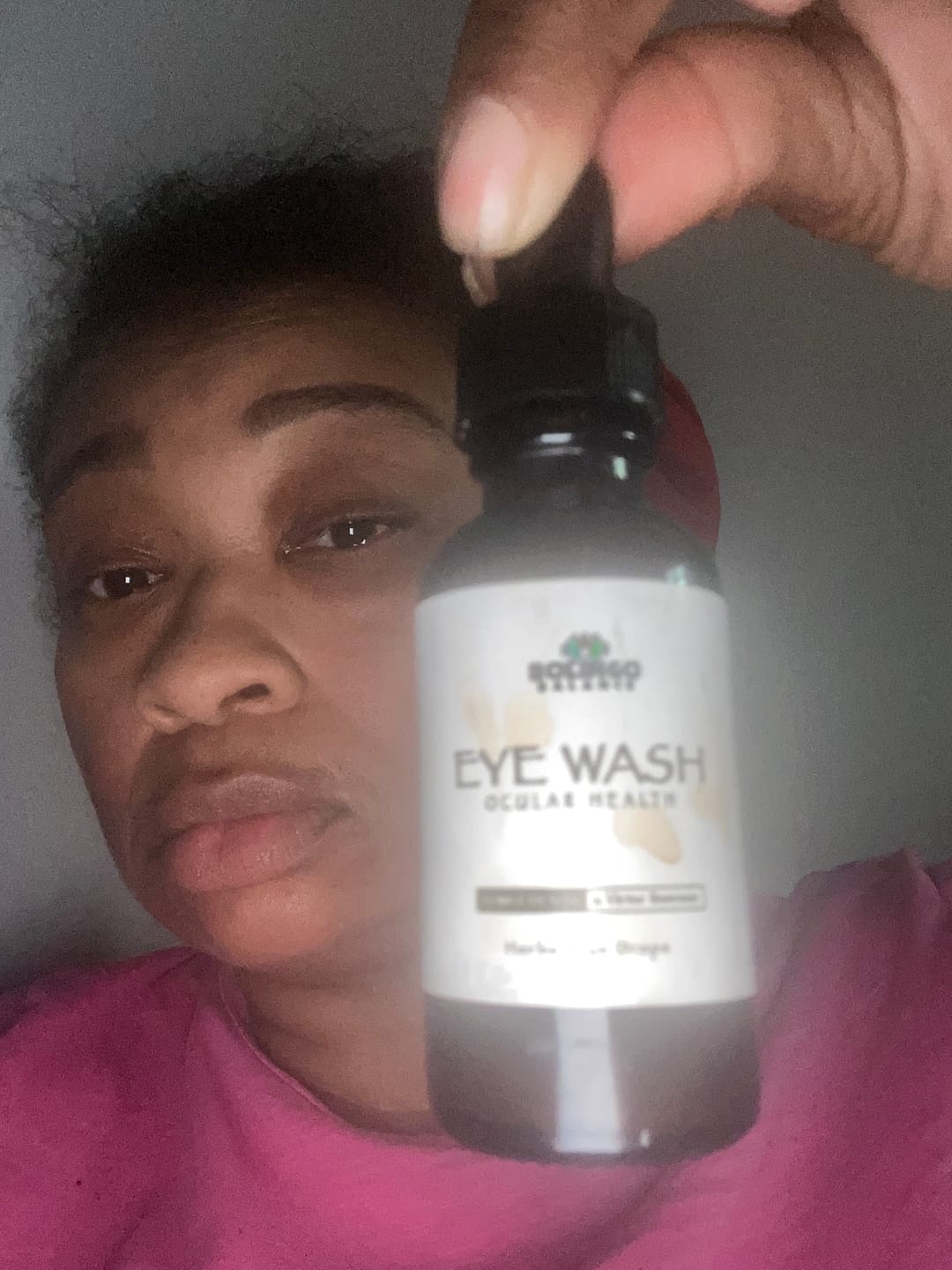Customer photo review of EYE WASH