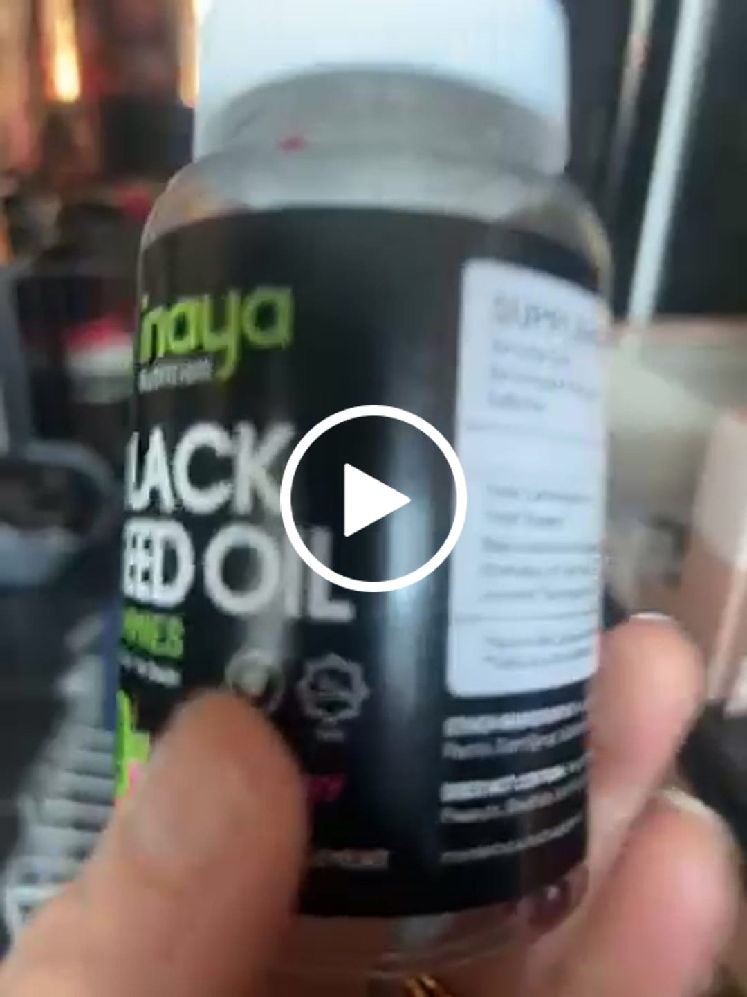 Customer video review of Black Seed Oil Gummies (Raspberry)