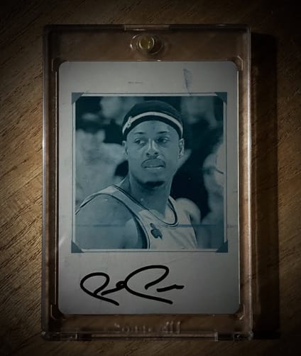 Customer photo review of Paul Pierce Autograph Signing