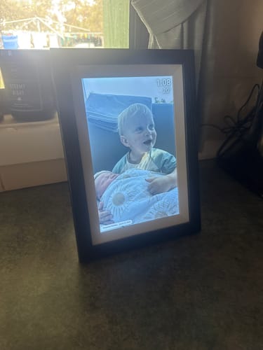 Customer photo review of Digital Photo Frame