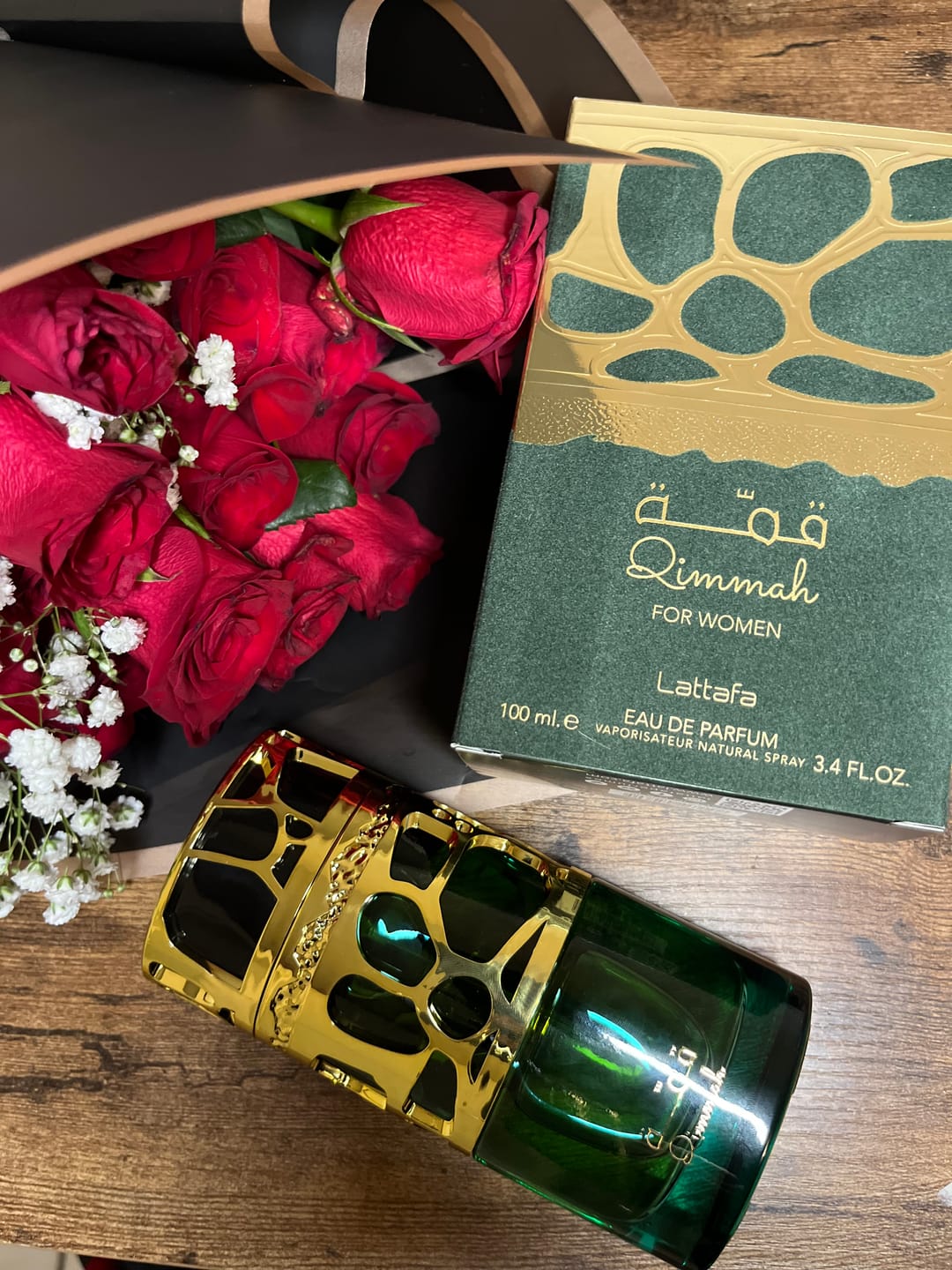 Customer photo review of Qimmah for Women Lattafa Perfumes