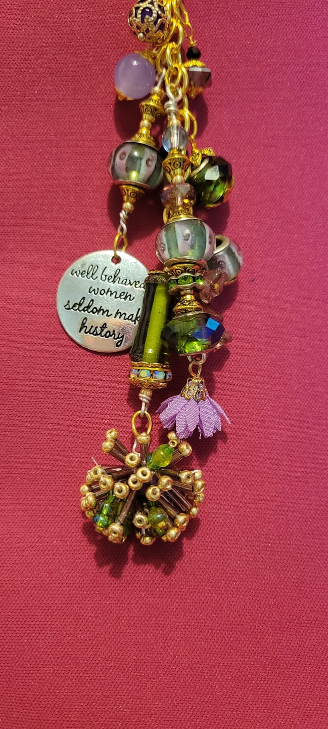 Customer photo review of Mini Bead Mix in Vibrant Iris