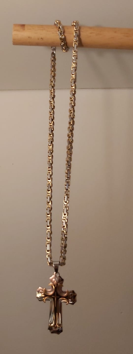 Customer photo review of Collier Croisé de l'Espoir