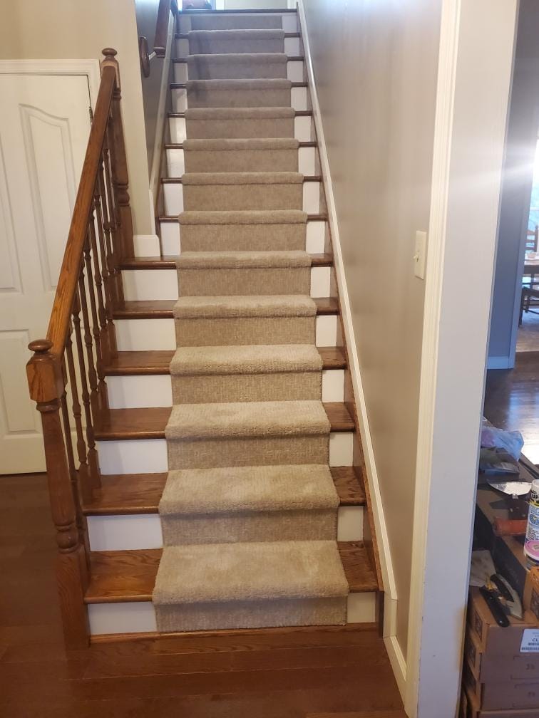 Customer photo review of Stair Runner Samples