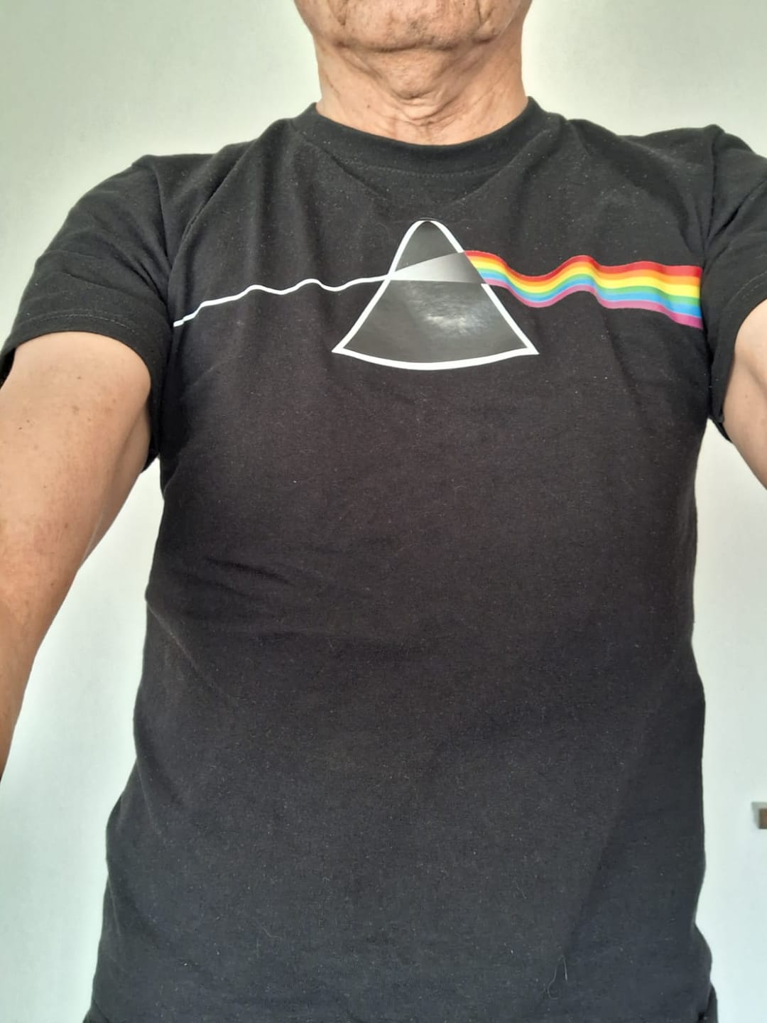 Customer photo review of Polera Pink Floyd Dark Side of the Moon