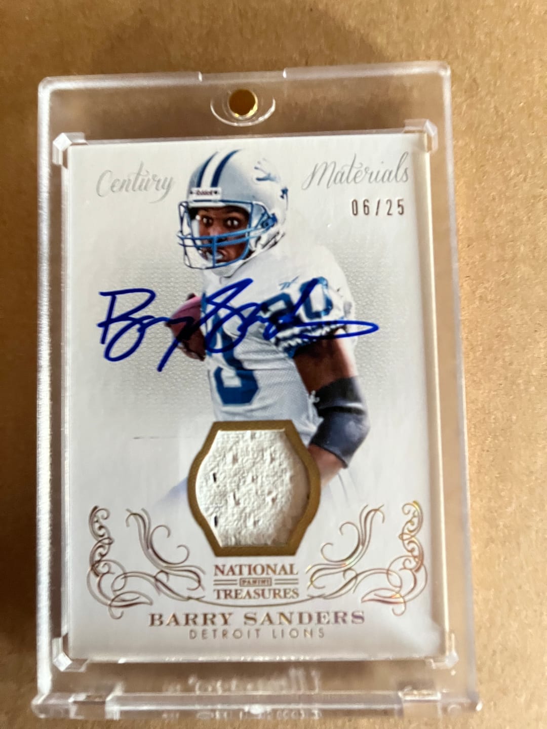 Customer photo review of Barry Sanders Autograph Signing