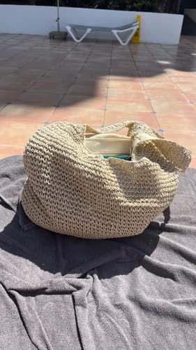 Customer photo review of Boho Summer Beach Bag