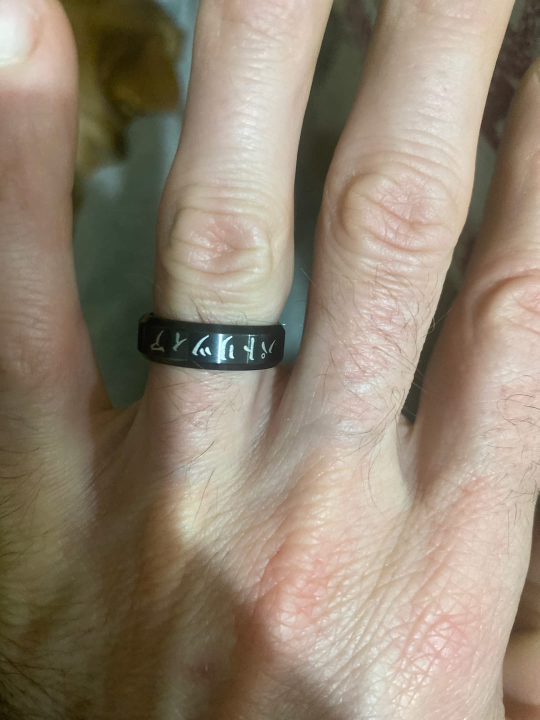 Customer photo review of Anello giapponese personalizzato