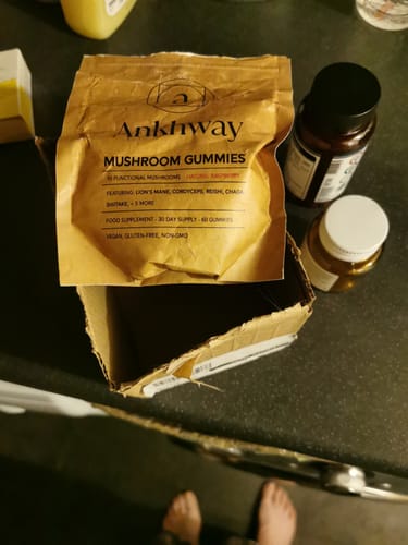 Customer photo review of 2-Month Mushroom Gummies