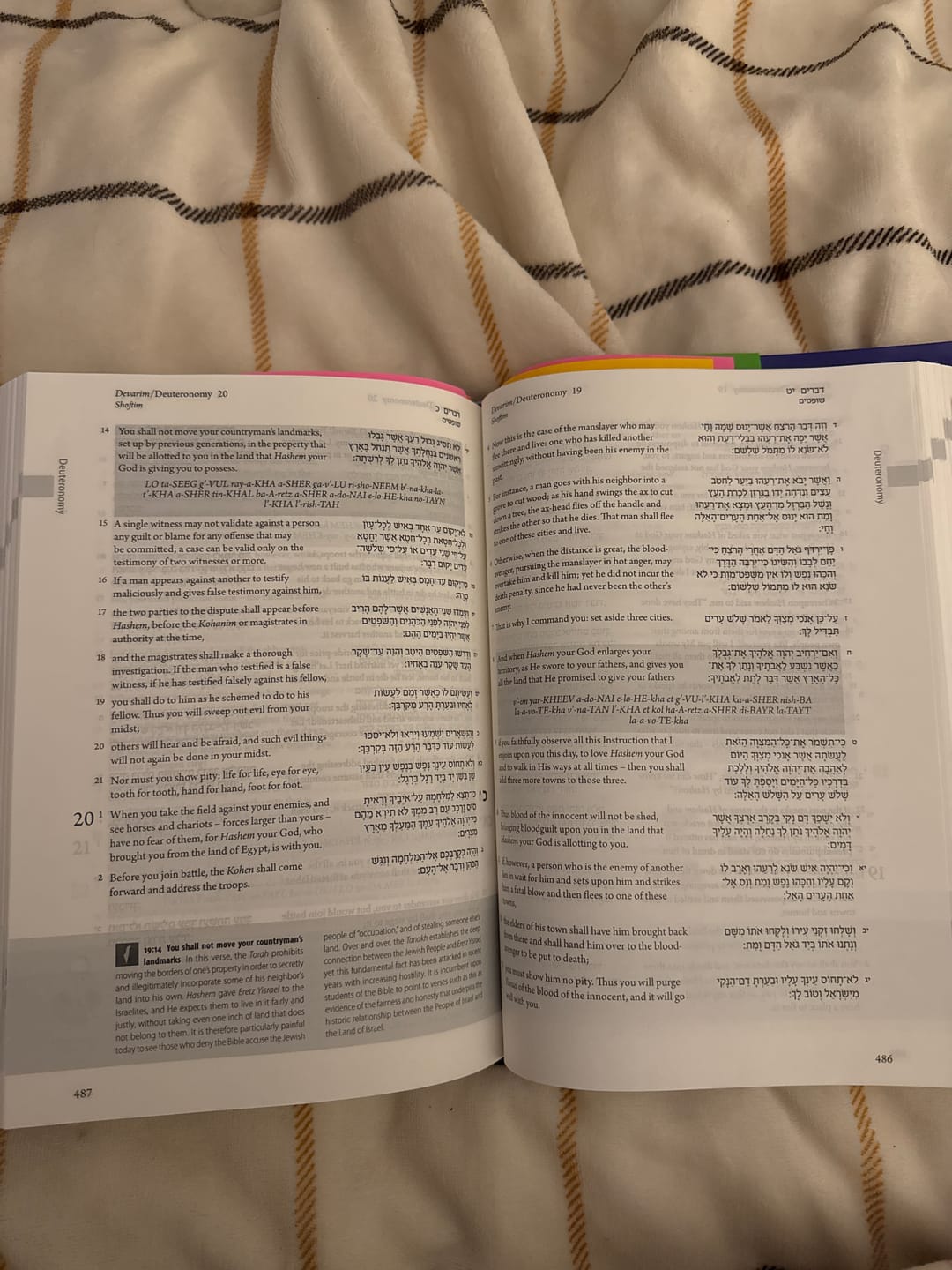 Customer photo review of Facebook SALE SPECIAL - The Israel Bible Hardcover