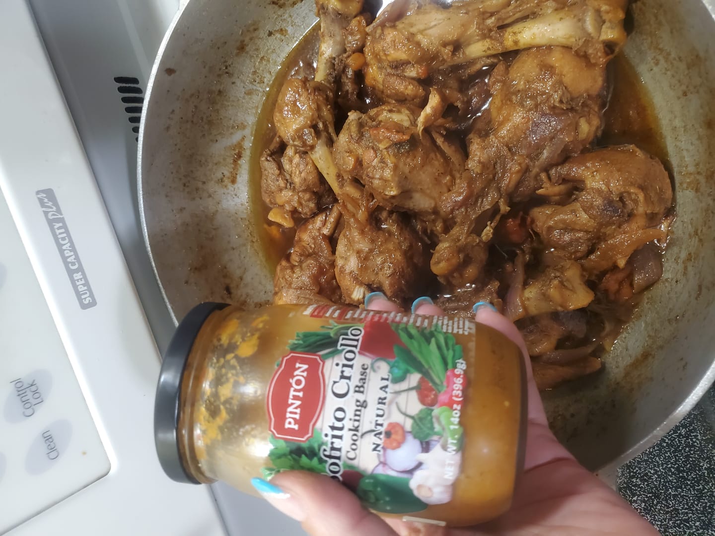 Customer photo review of Pintón Sofrito Criollo, Cooking Base