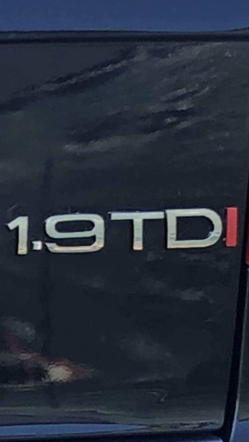 Customer photo review of Logo TDI / 1.9Tdi / 2.0Tdi / 2.5Tdi / 2.7Tdi / 3.0Tdi Noir