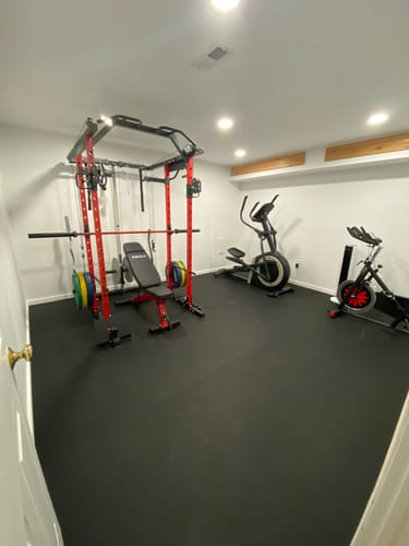 Customer photo review of K6-1.0 Home Gym Package