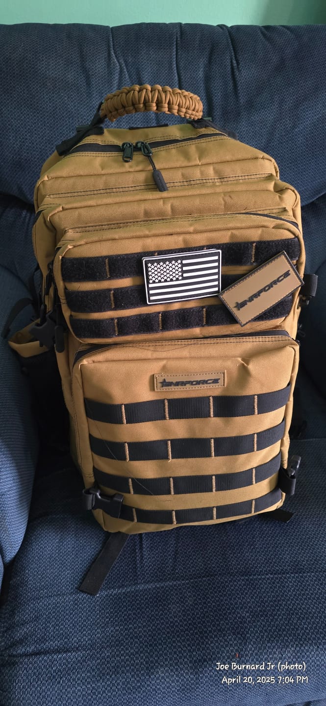 Customer photo review of Tactical Backpack