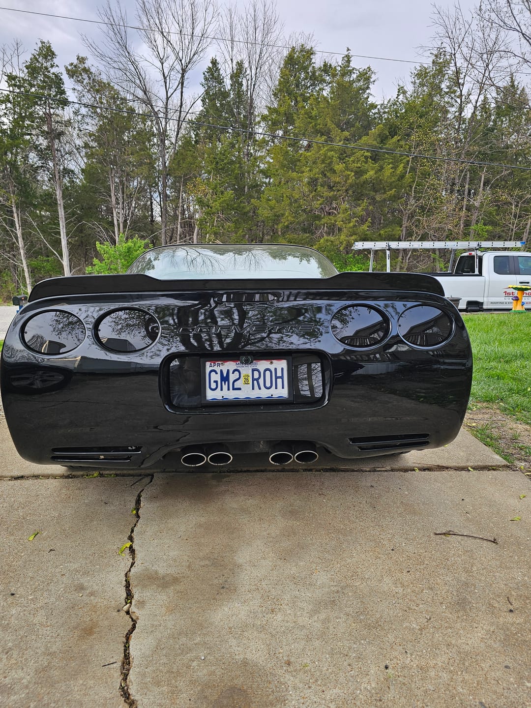 Customer photo review of Corvette C5 ZR1 Extended Rear Trunk Spoiler
