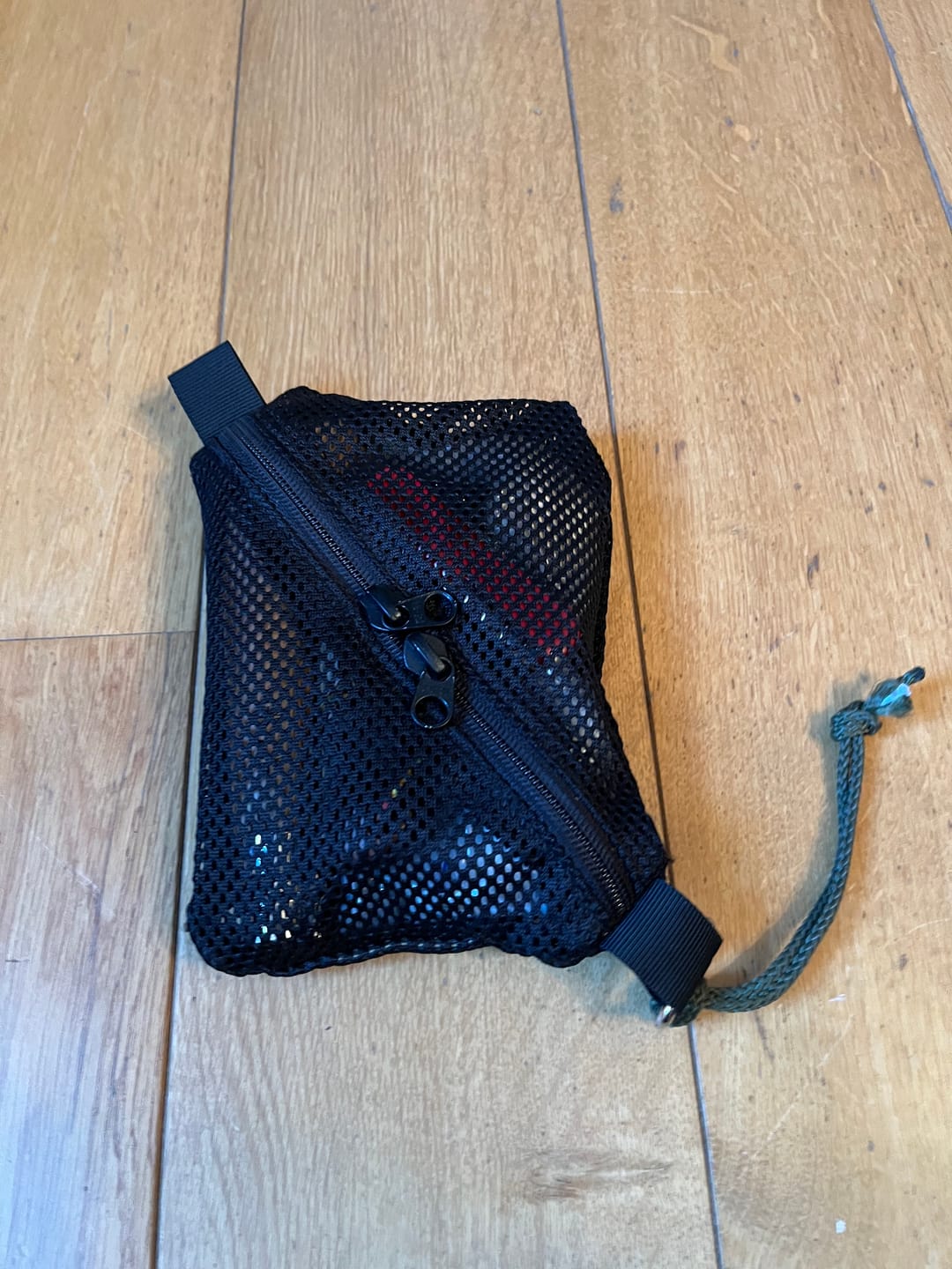 Customer photo review of Trinket Pouch, hook back
