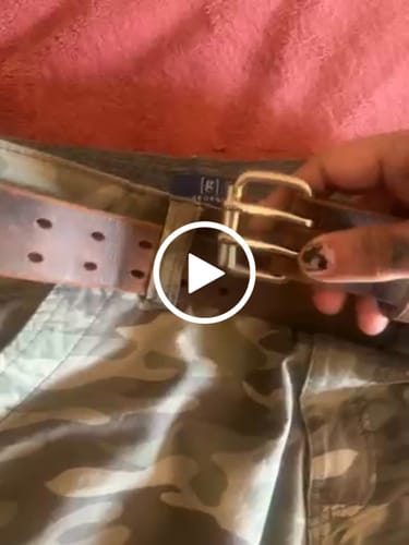 Customer video review of The Woodstock Double Prong Retro Style Jean Belt - 1.5"