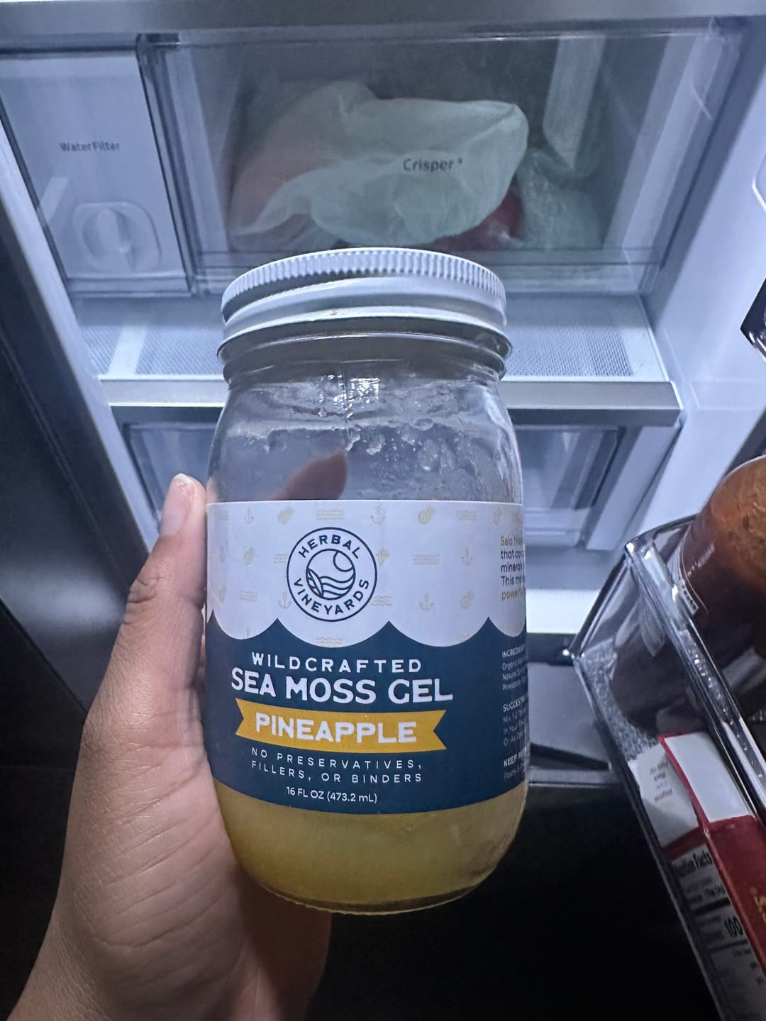 Customer photo review of EXCLUSIVE PINEAPPLE SEA MOSS GEL
