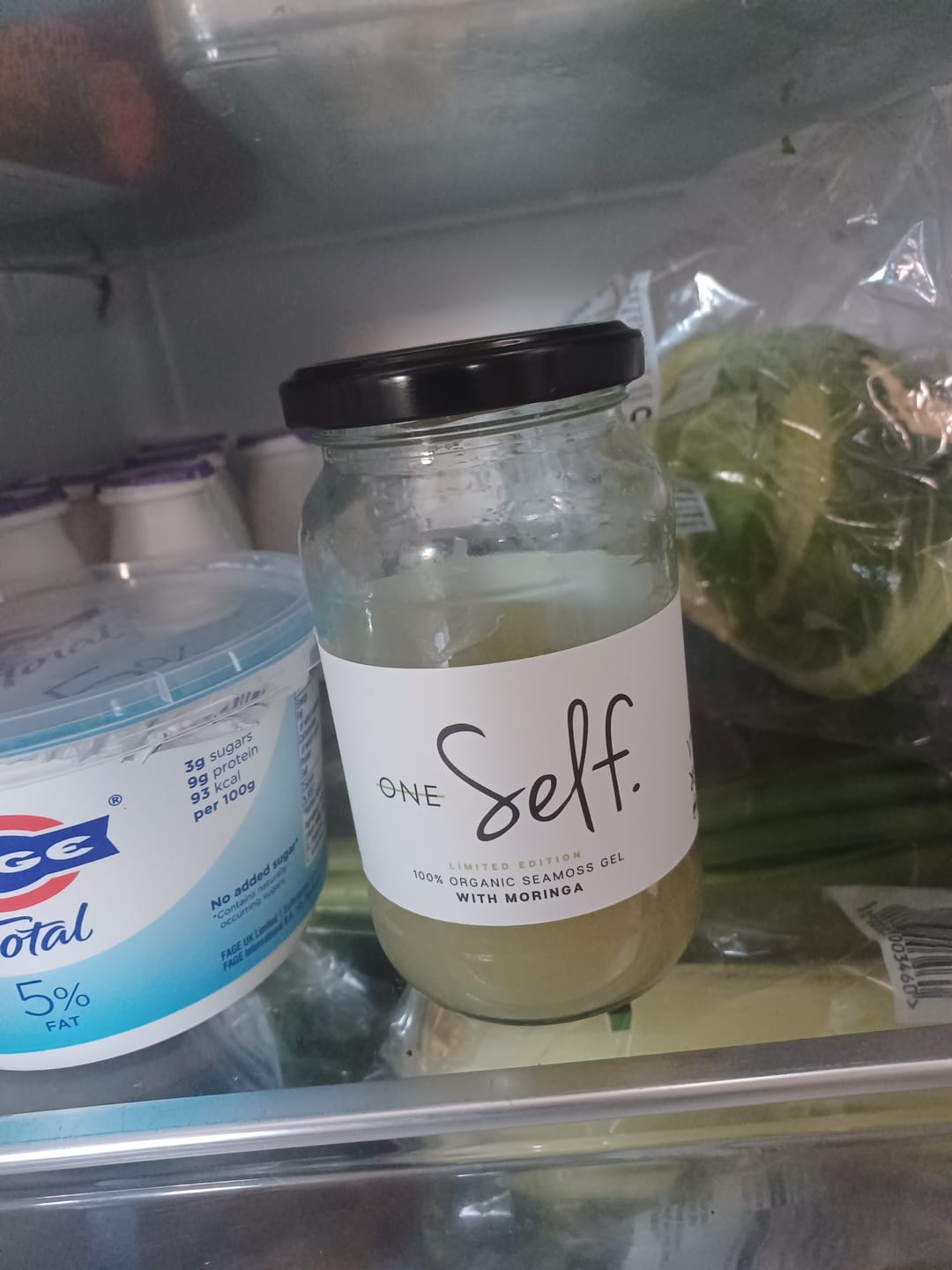 Customer photo review of Sea Moss Gel with Moringa