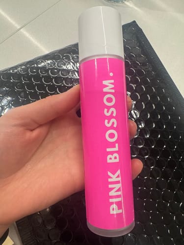 Customer photo review of Pink Blossom - Intimate Area Brightening Treatment