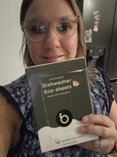 Customer photo review of Dishwashing Eco-sheets™