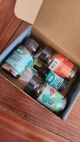 Customer photo review of Melena de León Cápsulas + Gotas - Extracto Ultra Concentrado