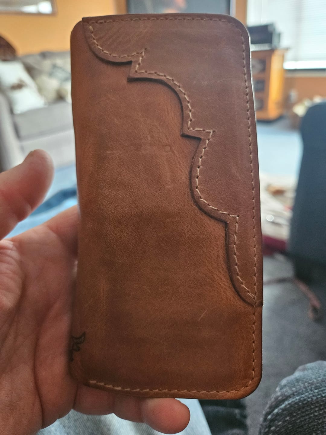 Customer photo review of Western Long Wallet
