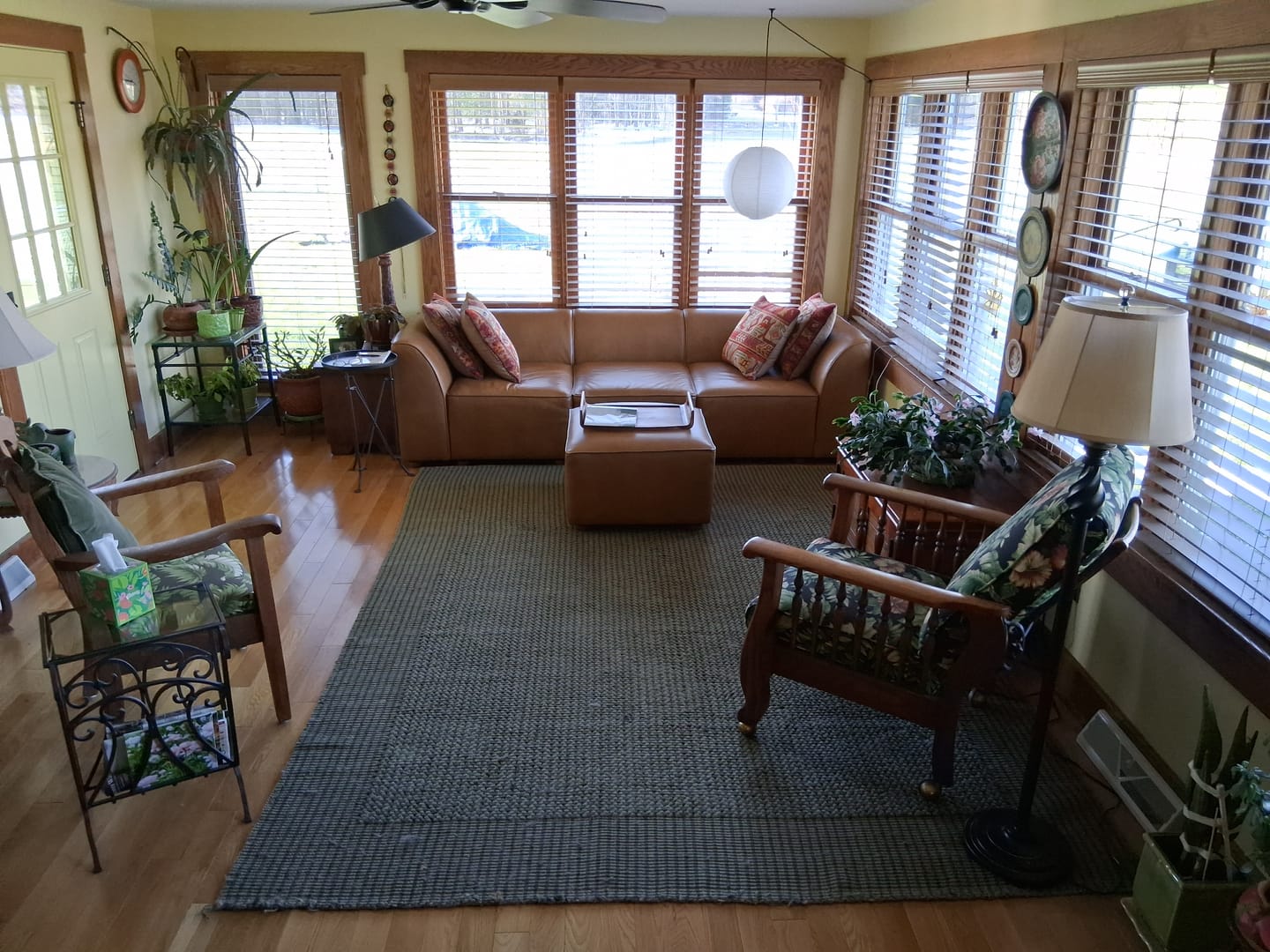 Customer photo review of Handmade Oriental Rug Pillow Cover 20" x 20"