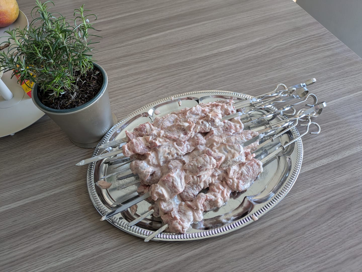 Customer photo review of Lamm-Schaschlik-Original – zart mariniert aus der Lammkeule | mySchaschlik
