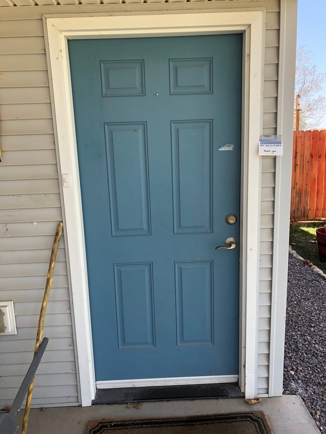 Customer photo review of Clear 9 Lite Glass and Frame Kit (Half Lite)